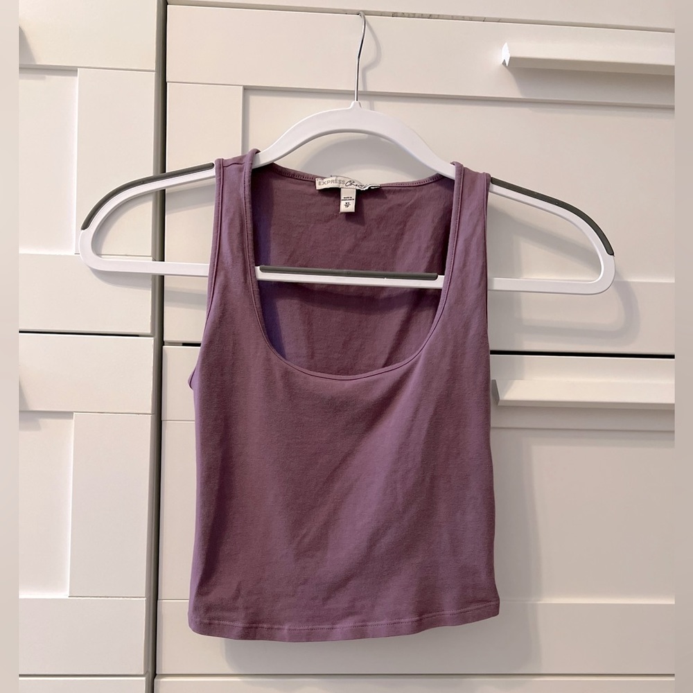 Express One Eleven Crop Top